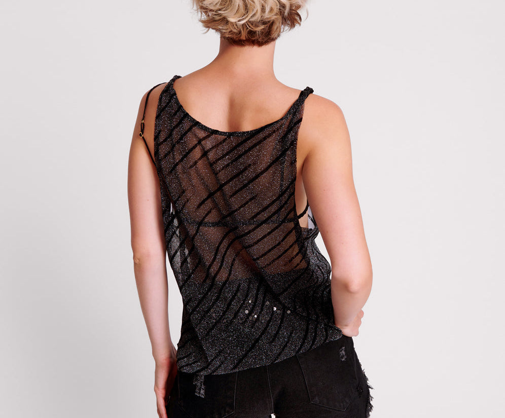 BLACK MESH STUDIO TWISTED TANK