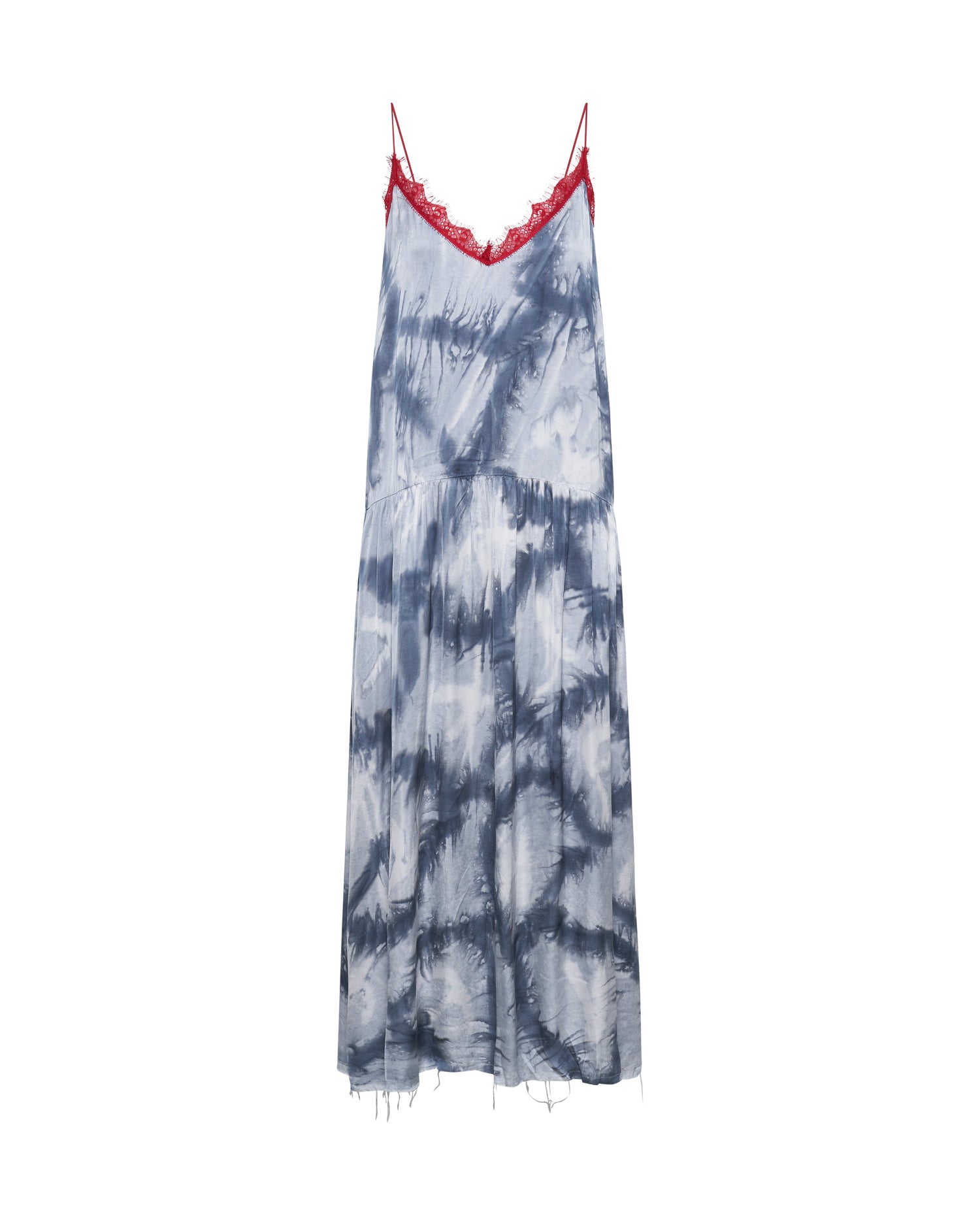 Last Stock REFLECTION HAND PRINTED HIDEAWAY SLIP DRESS