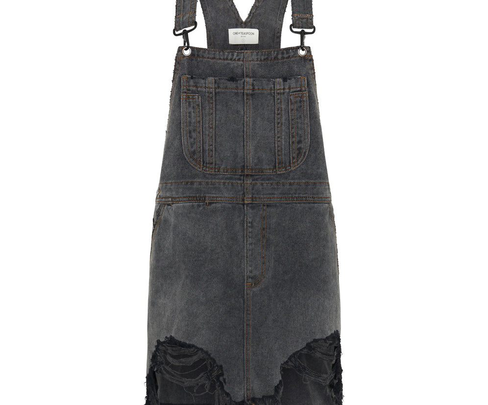 STANTON ST DENIM PINI DRESS