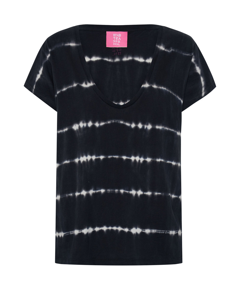 Products ECLIPSE HAND DYED ORGANIC SCOOP NECK TEE