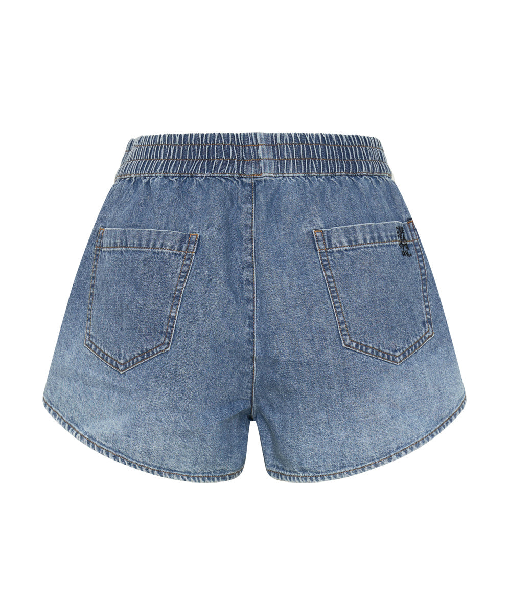 【PORTERNA】Paco Shirring Short One Piece Pacifica Ots Runner Shorts | One Teaspoon