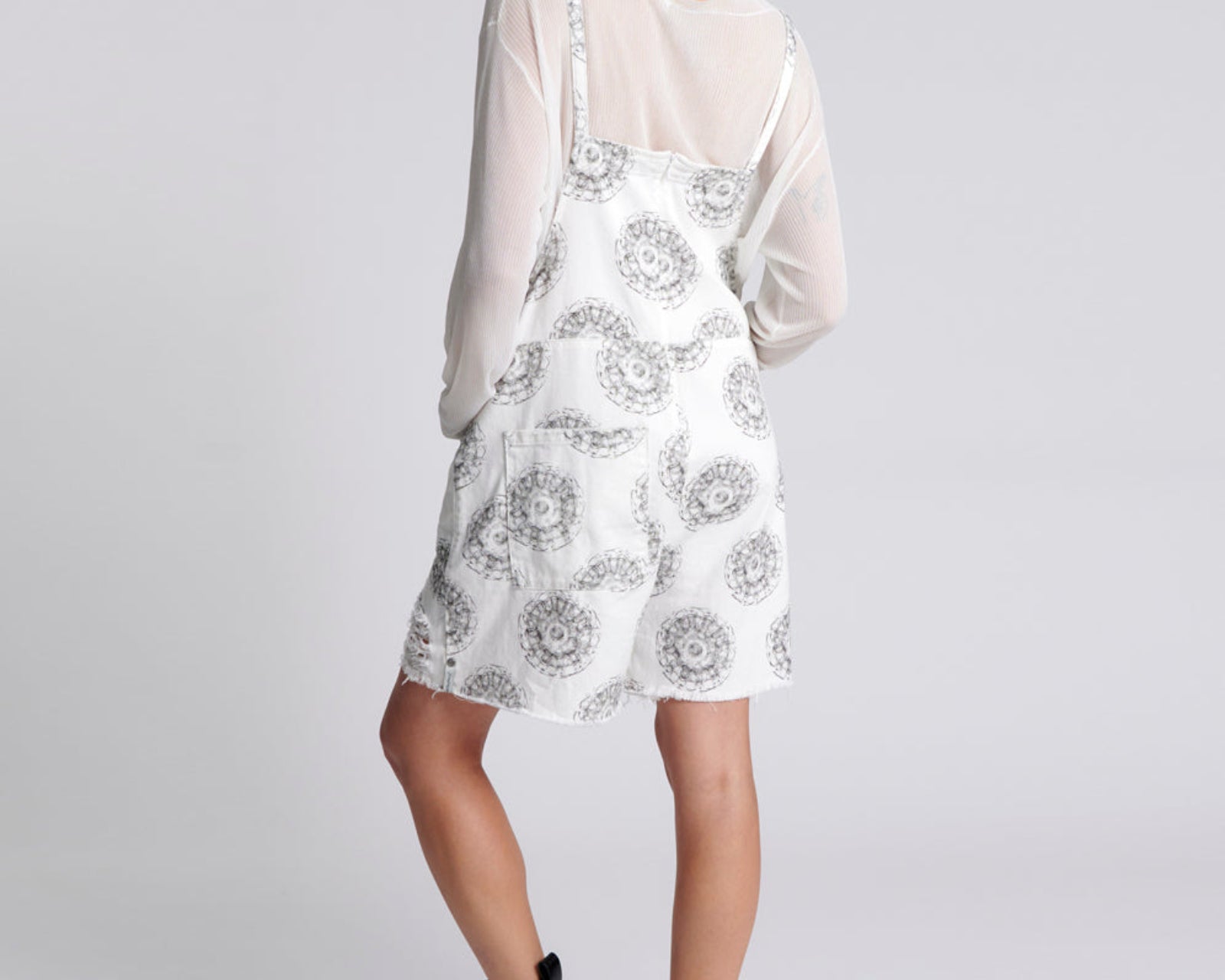 CYMATIC PINI DENIM PLAYSUIT