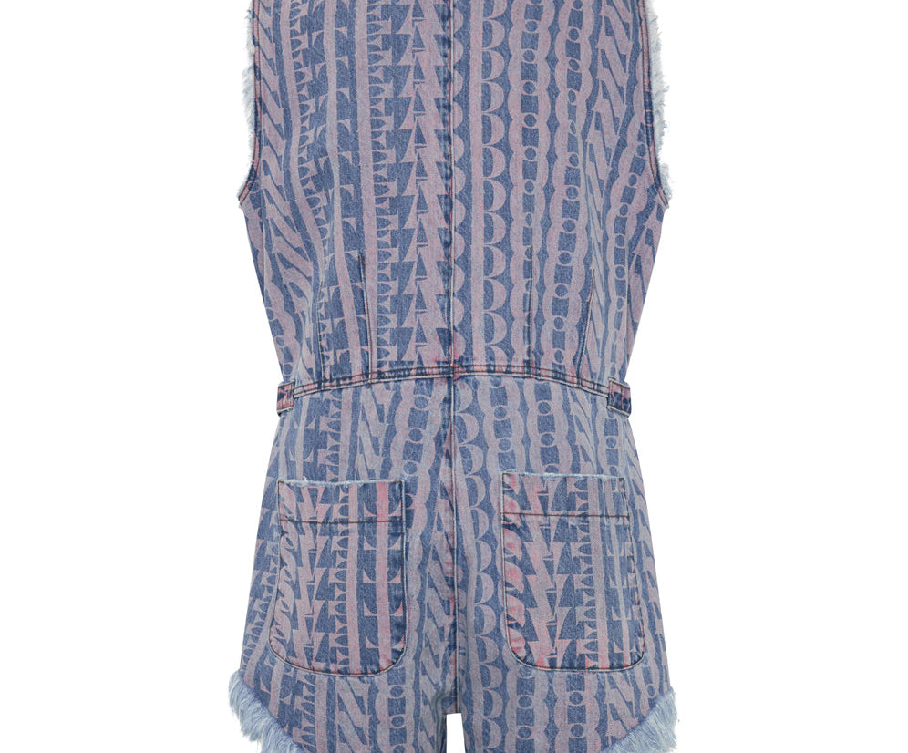 Palisades Denim Overalls - Pacifica