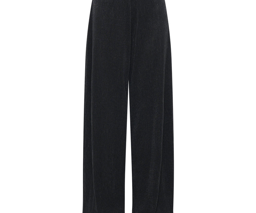 Start Me Up Wide Leg Pants - Black