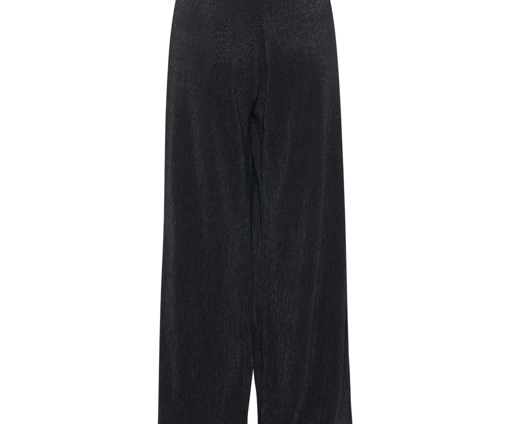 Start Me Up Wide Leg Pants - Black