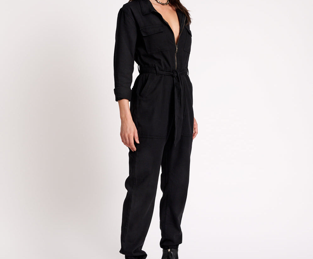 BLACK CLAUDIA OVERALL