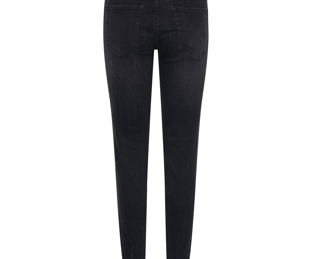 Freebirds Ii Low Waist Stretch Skinny Denim Jeans - Black Ink