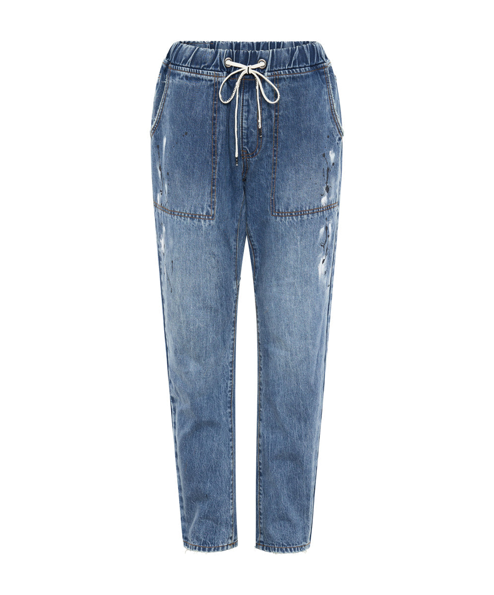 Products PACIFICA ARTISTE SHABBIES DRAWSTRING BOYFRIEND JEANS