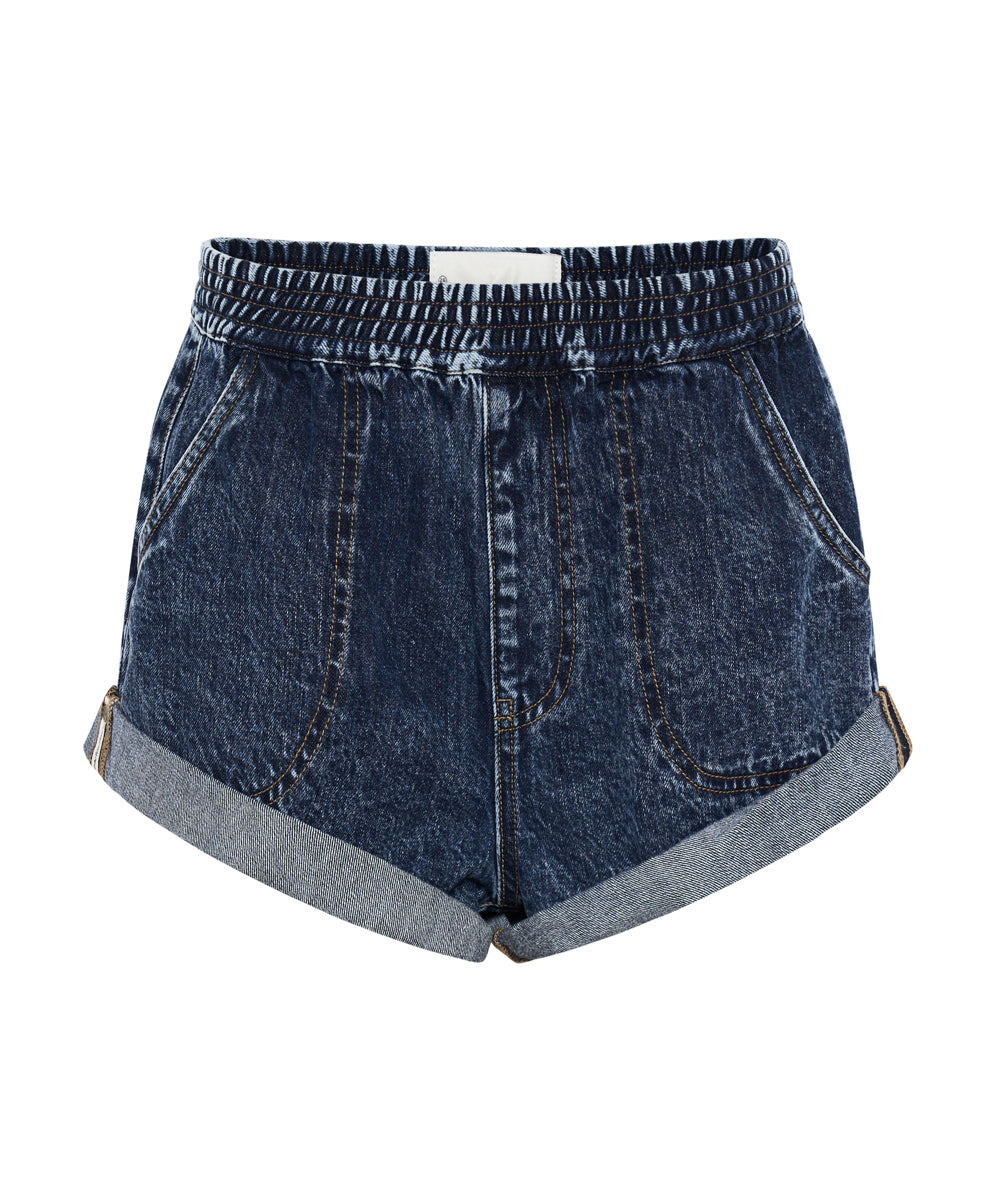 Products 80'S BLUE HUNTERS MID LENGTH RELAXED SHORT