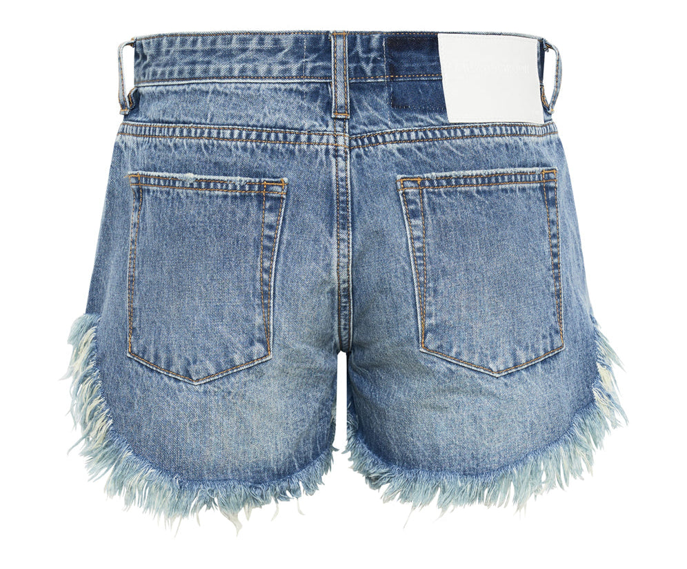 PACIFICA BONITAS LOW WAIST DENIM SHORTS