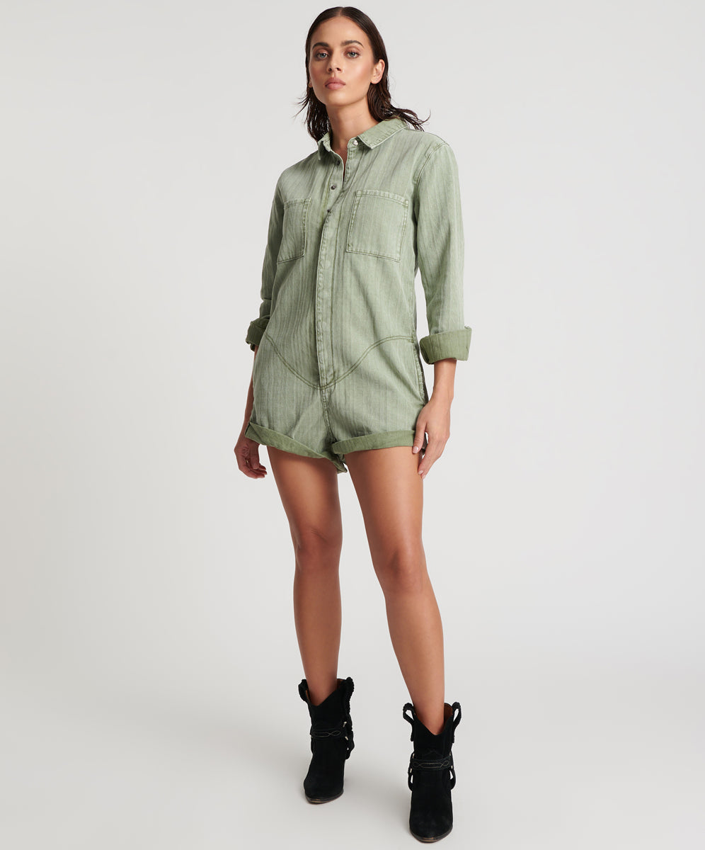 Products Jacquard Prophecy Jumpsuit - Khaki