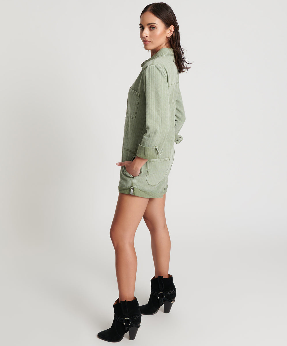 Products Jacquard Prophecy Jumpsuit - Khaki