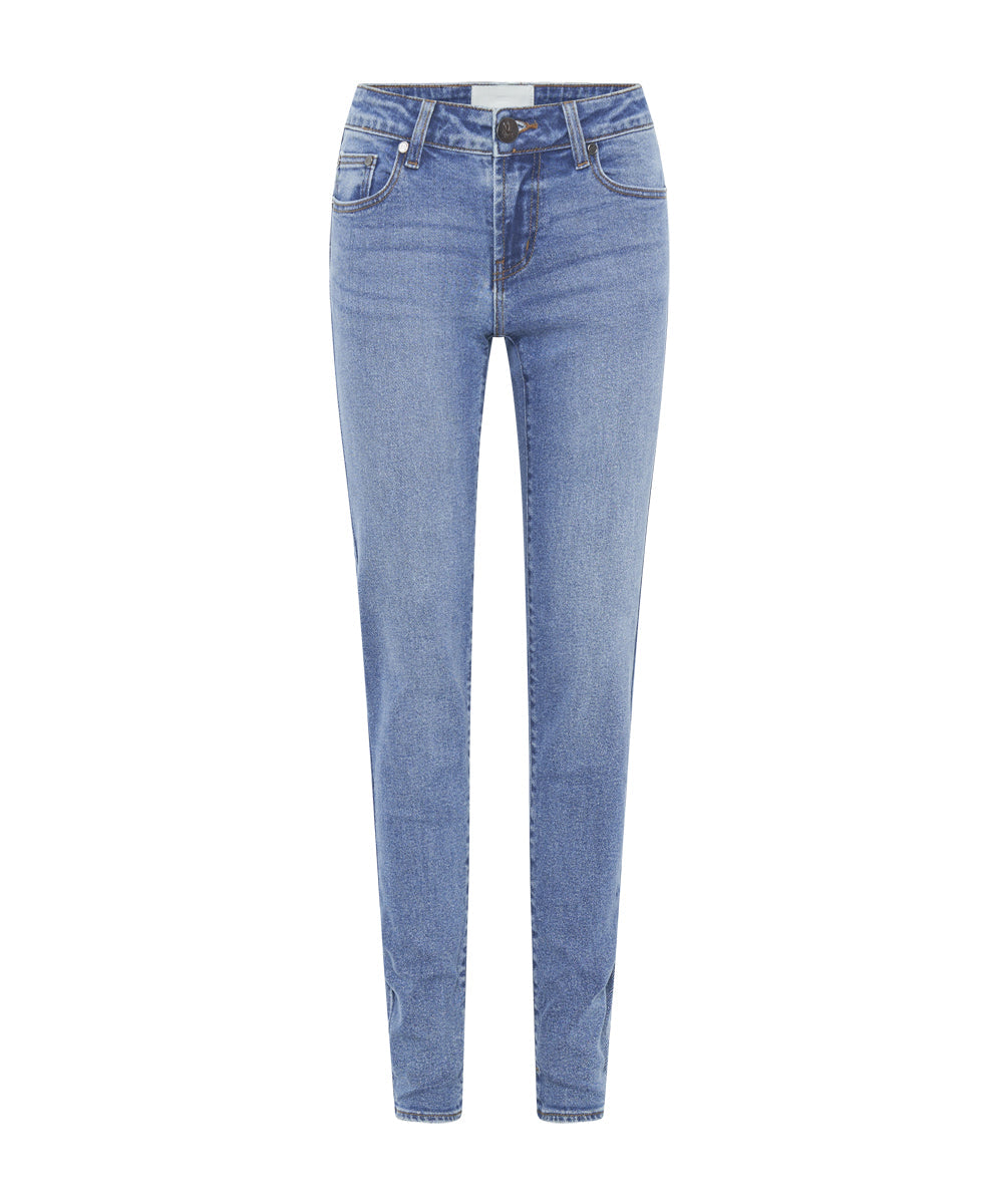 Freebirds Ii Low Waist Stretch Skinny Denim Jeans - Dusty