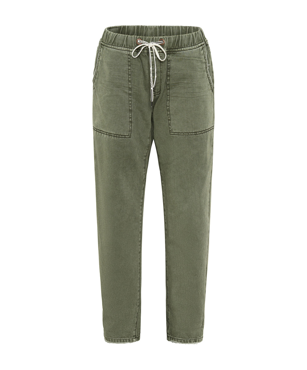 Last Stock ST KHAKI SHABBIES DRAWSTRING BOYFRIEND JEANS