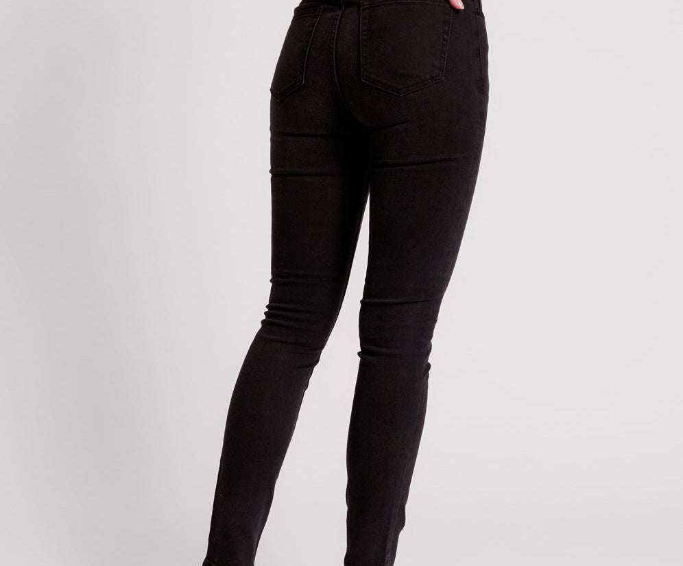 BLACK FREEBIRDS II HIGH WAIST STRETCH SKINNY JEANS