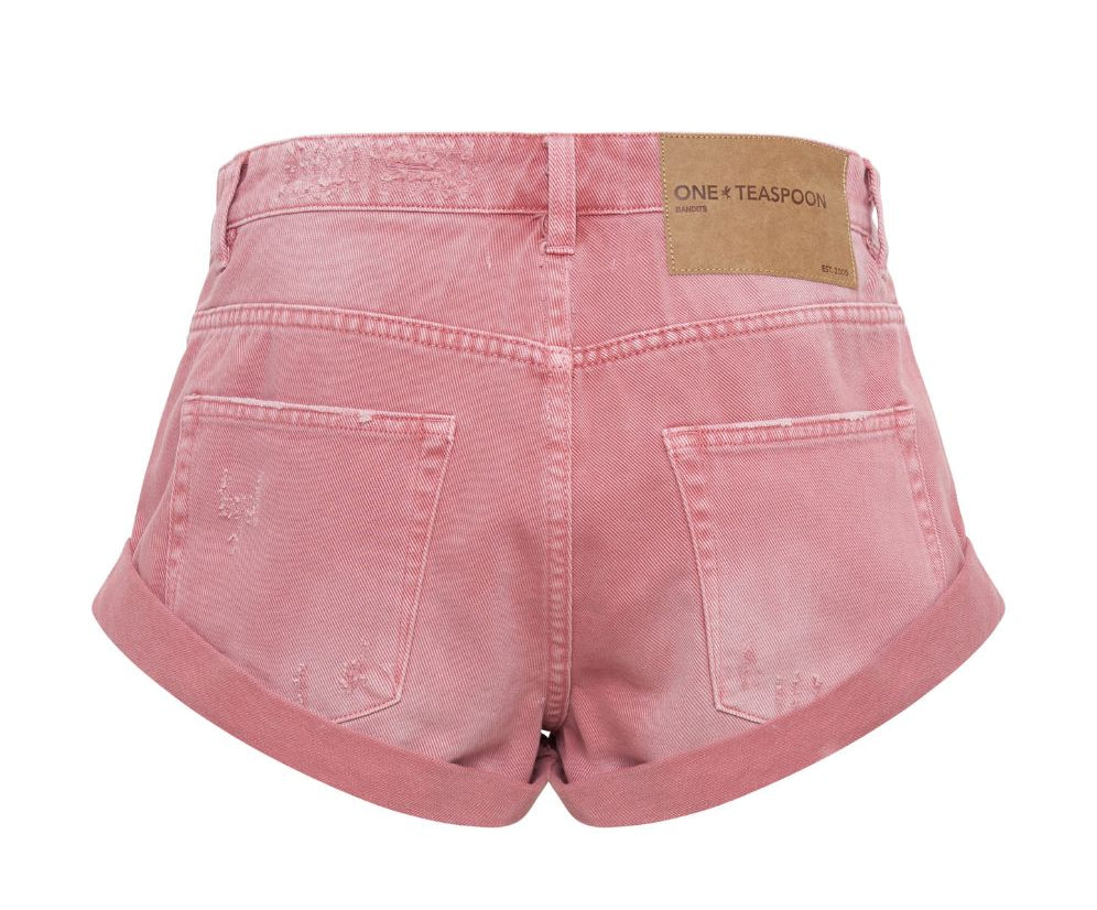 TORMENTED BANDIT LOW WAIST DENIM SHORT