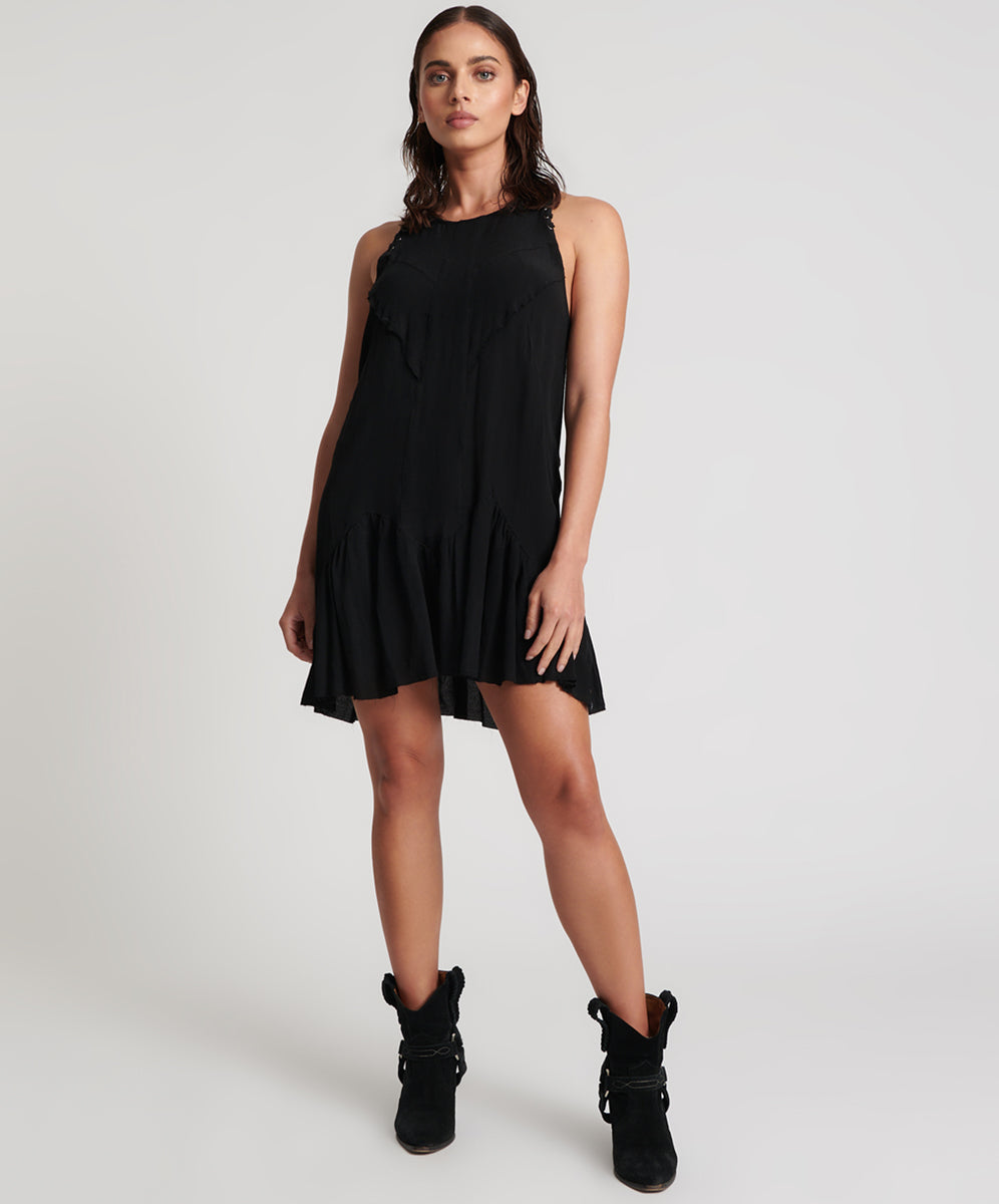 Products BLACK LACED CHARLESTON DRESS