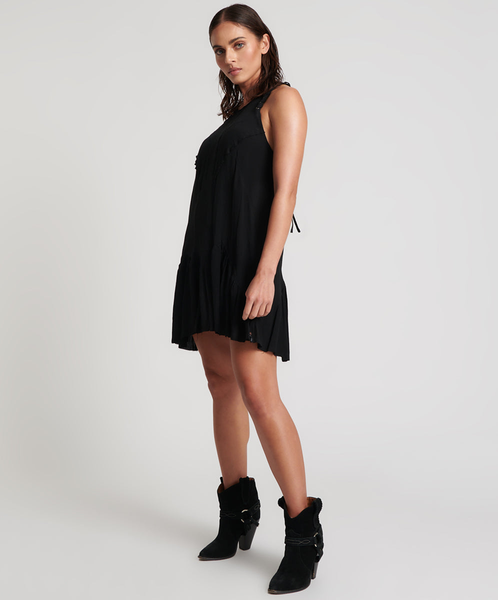 Products BLACK LACED CHARLESTON DRESS