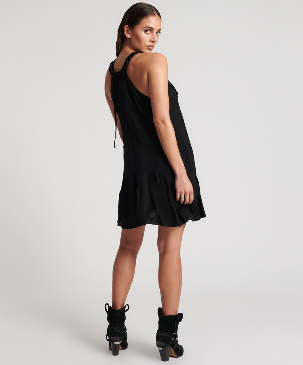 Products BLACK LACED CHARLESTON DRESS