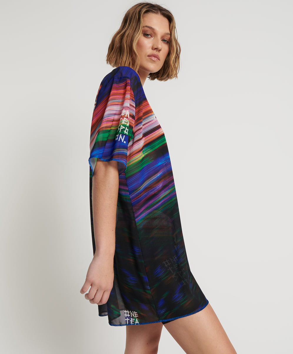 Products 99 CENT DREAMS MESH TEE DRESS