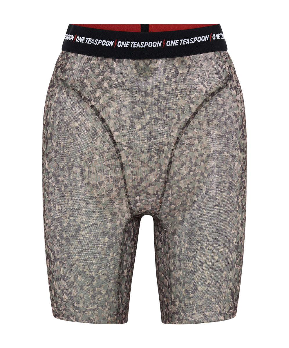 Last Stock SAFARI CAMO MESH BIKE SHORTS