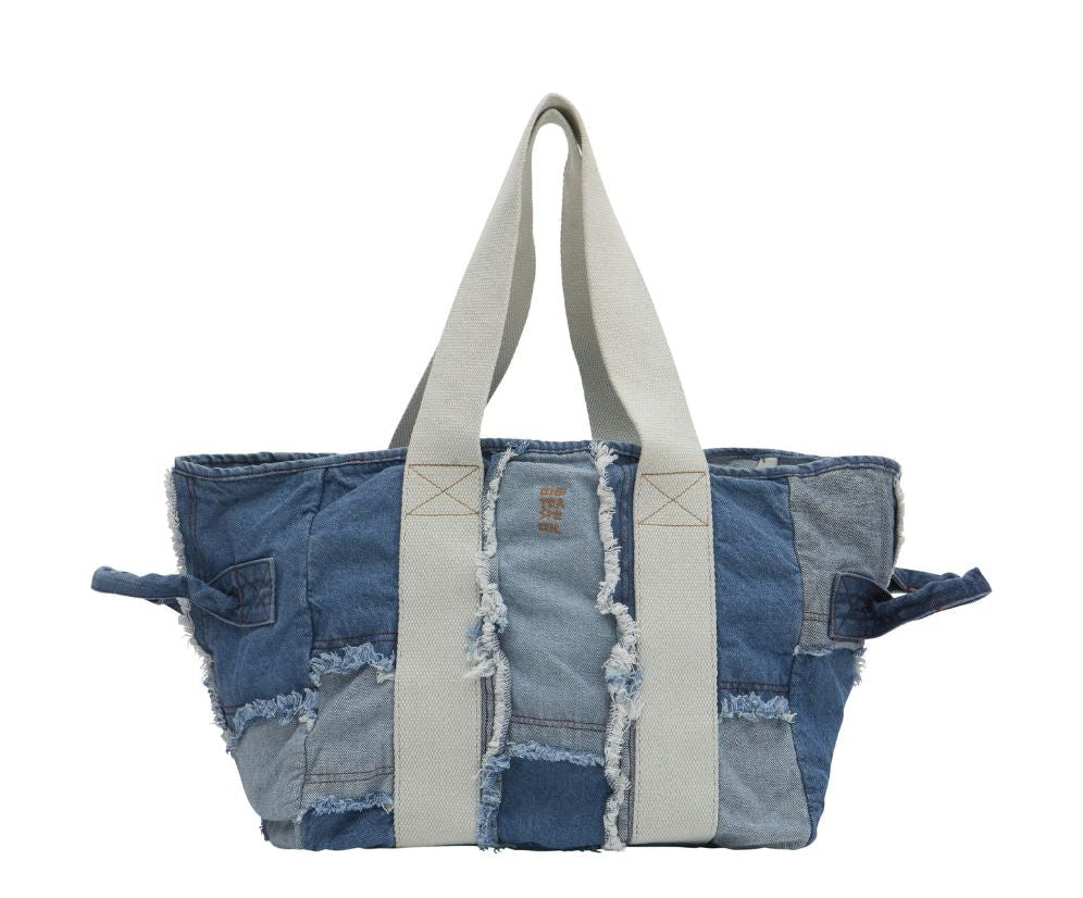 DENIM WEEKENDER BAG