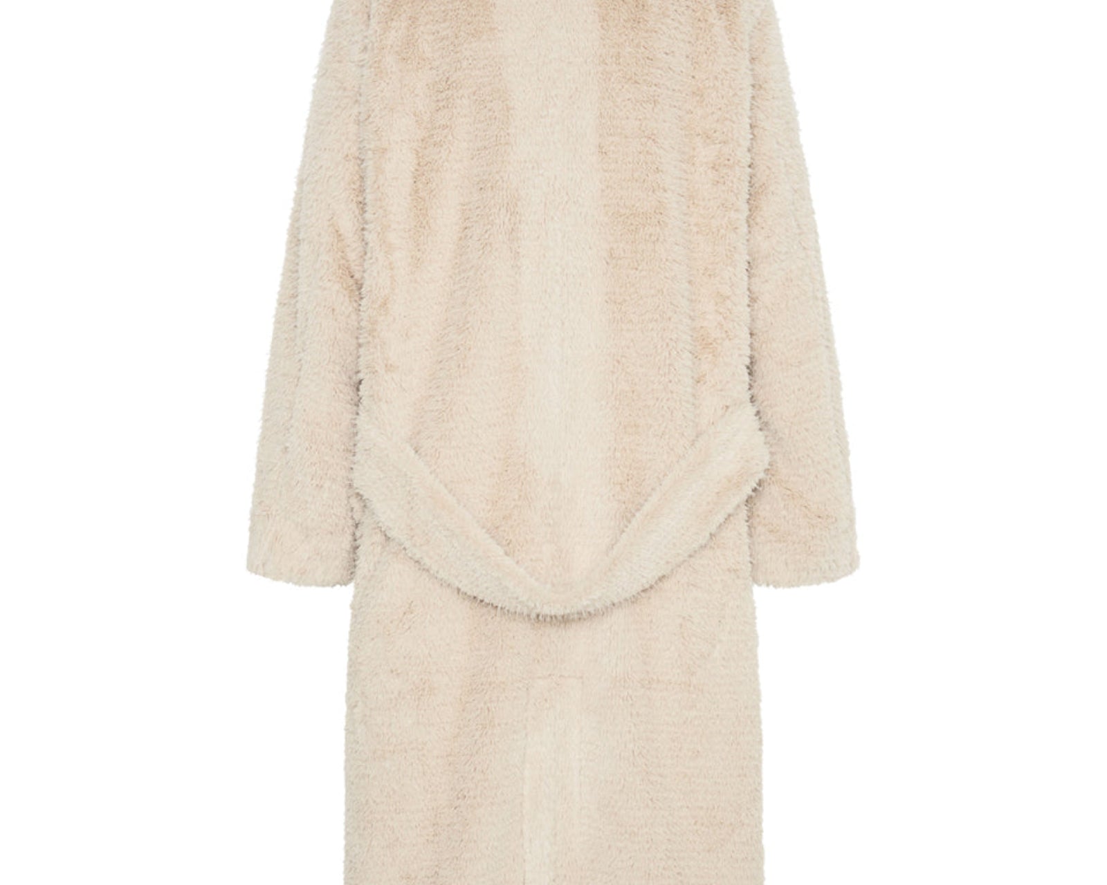 The Wonderland Faux Fur Coat - Cream