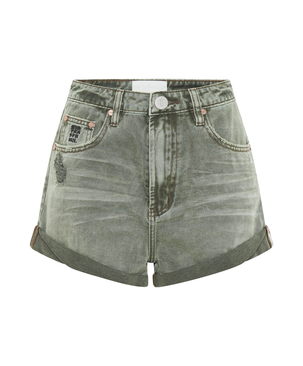 Gray shop khaki shorts