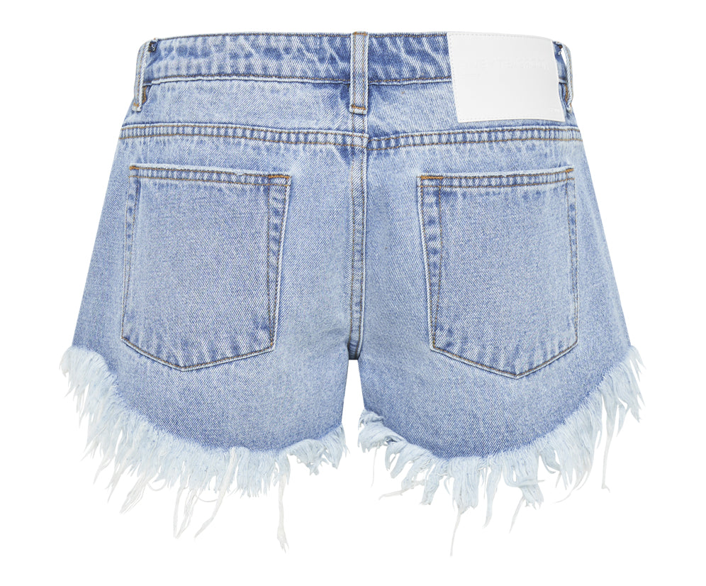 Bonitas Low Waist Denim Shorts - Bolt Blue