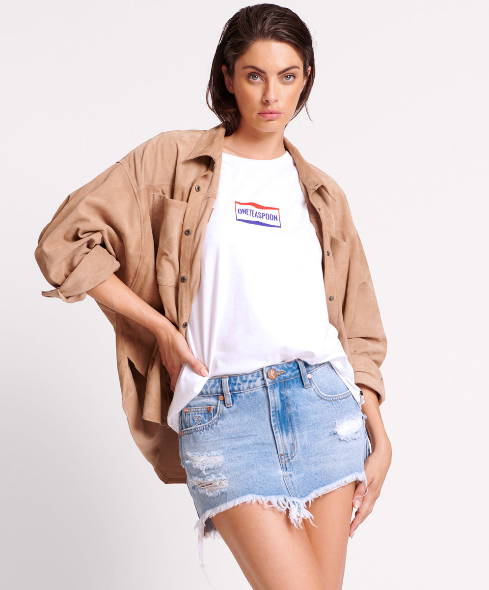 Products BOLT BLUE JUNKYARD DENIM SKIRT