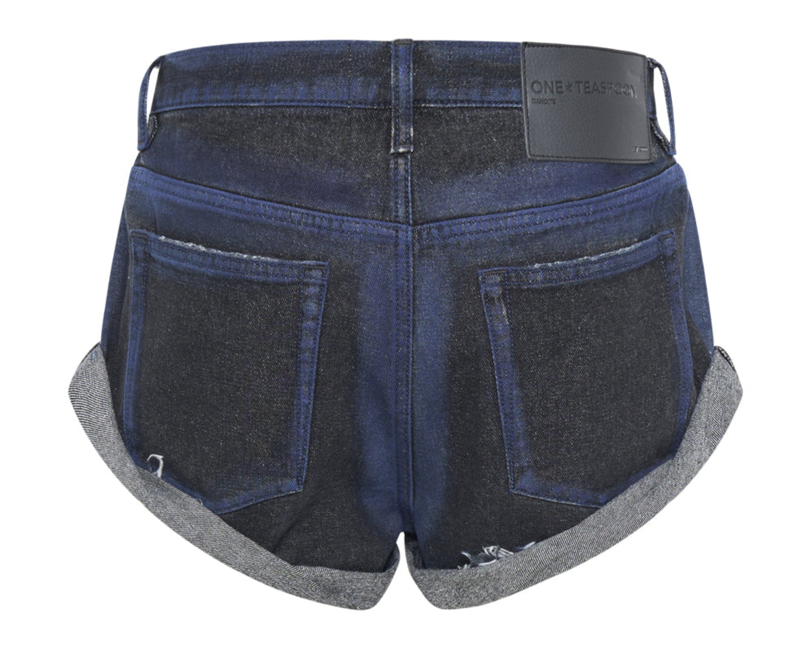 Bandits Low Waist Denim Shorts - Blue Punk