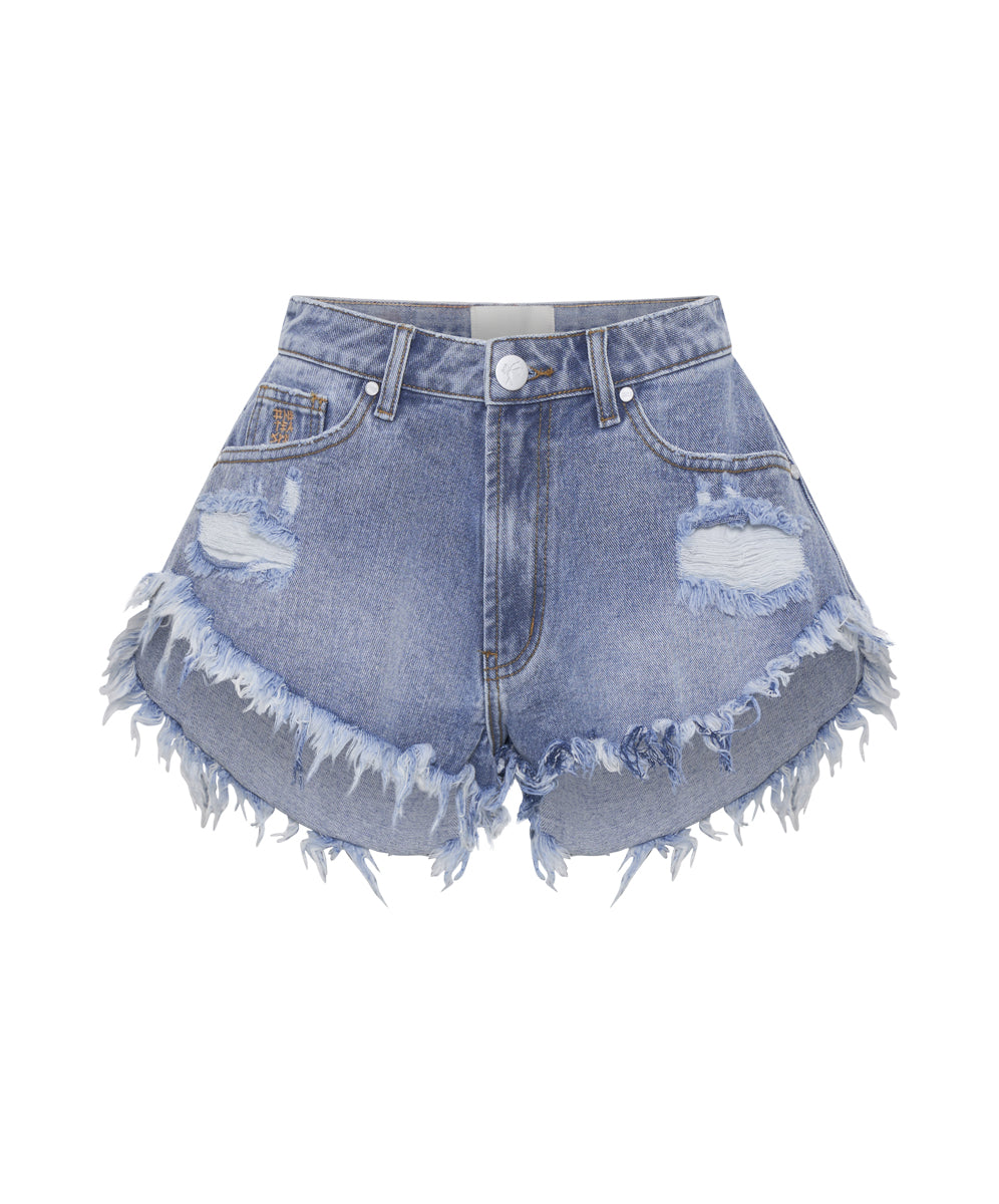 Last Stock WORN BLUE SCOUT FLIPPY SHORT