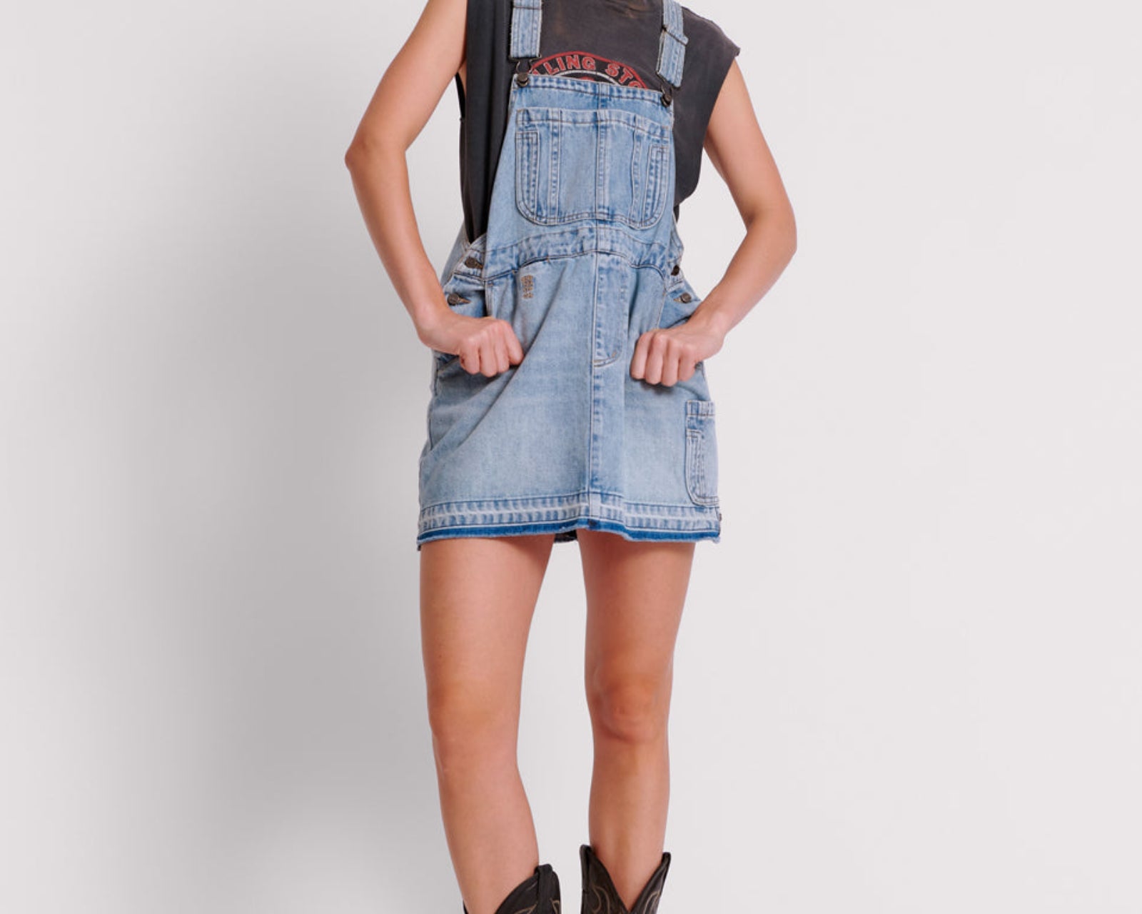 Stanton St Denim Mini Pini Dress - Hendrixe