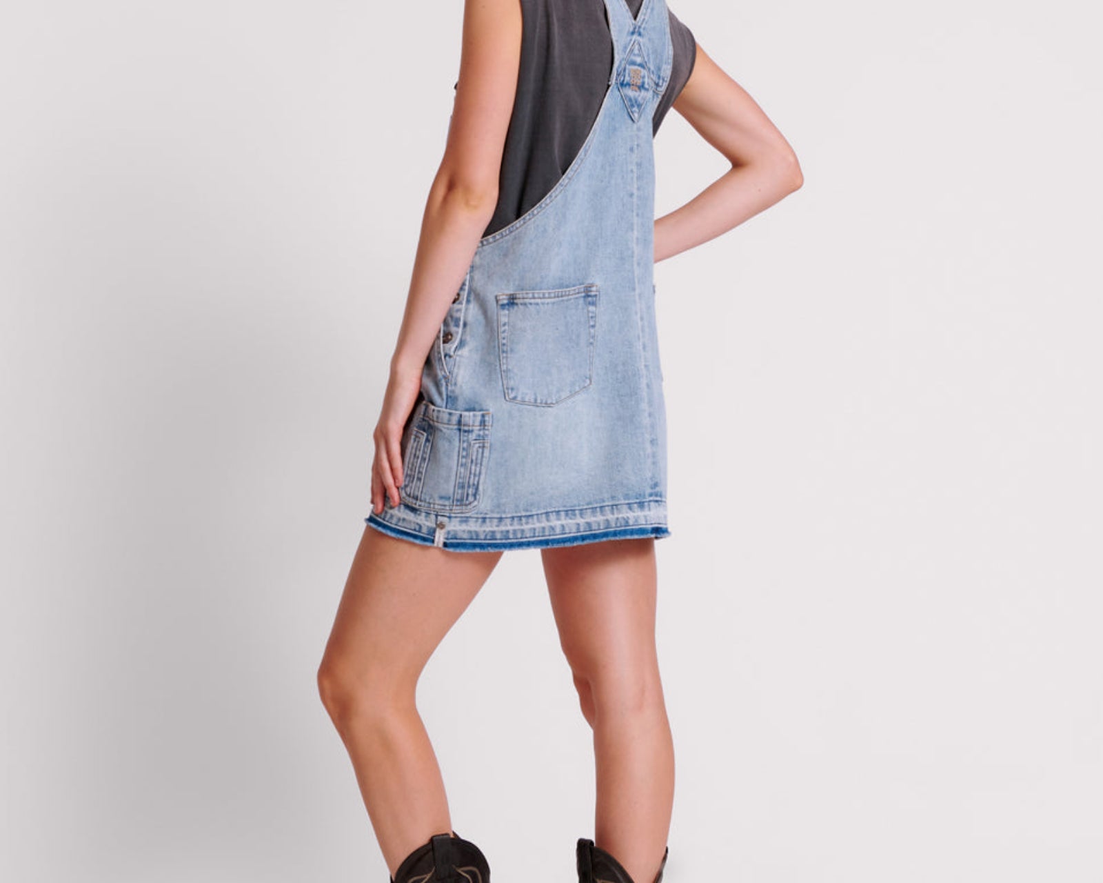 Stanton St Denim Mini Pini Dress - Hendrixe
