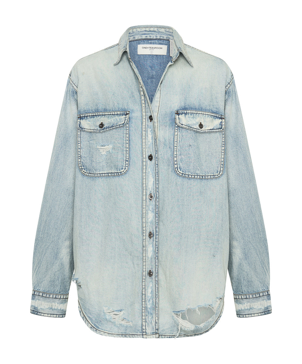 Products KANSAS EVERYDAY DENIM SHIRT