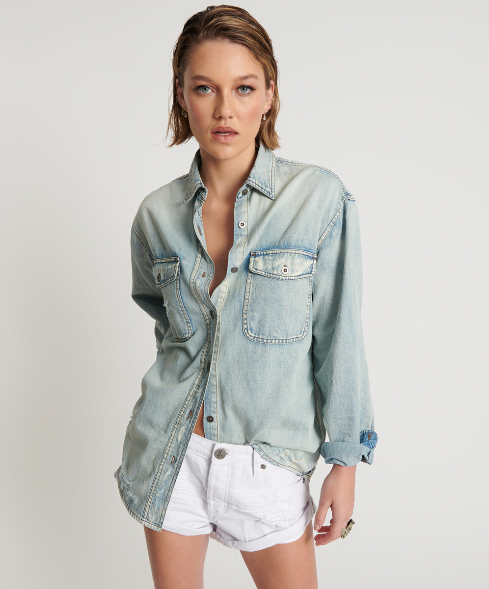 Products KANSAS EVERYDAY DENIM SHIRT