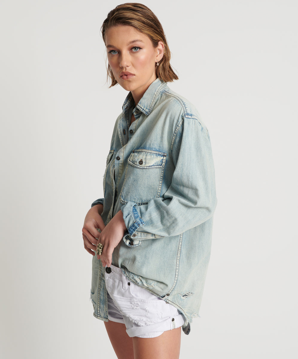 Products KANSAS EVERYDAY DENIM SHIRT