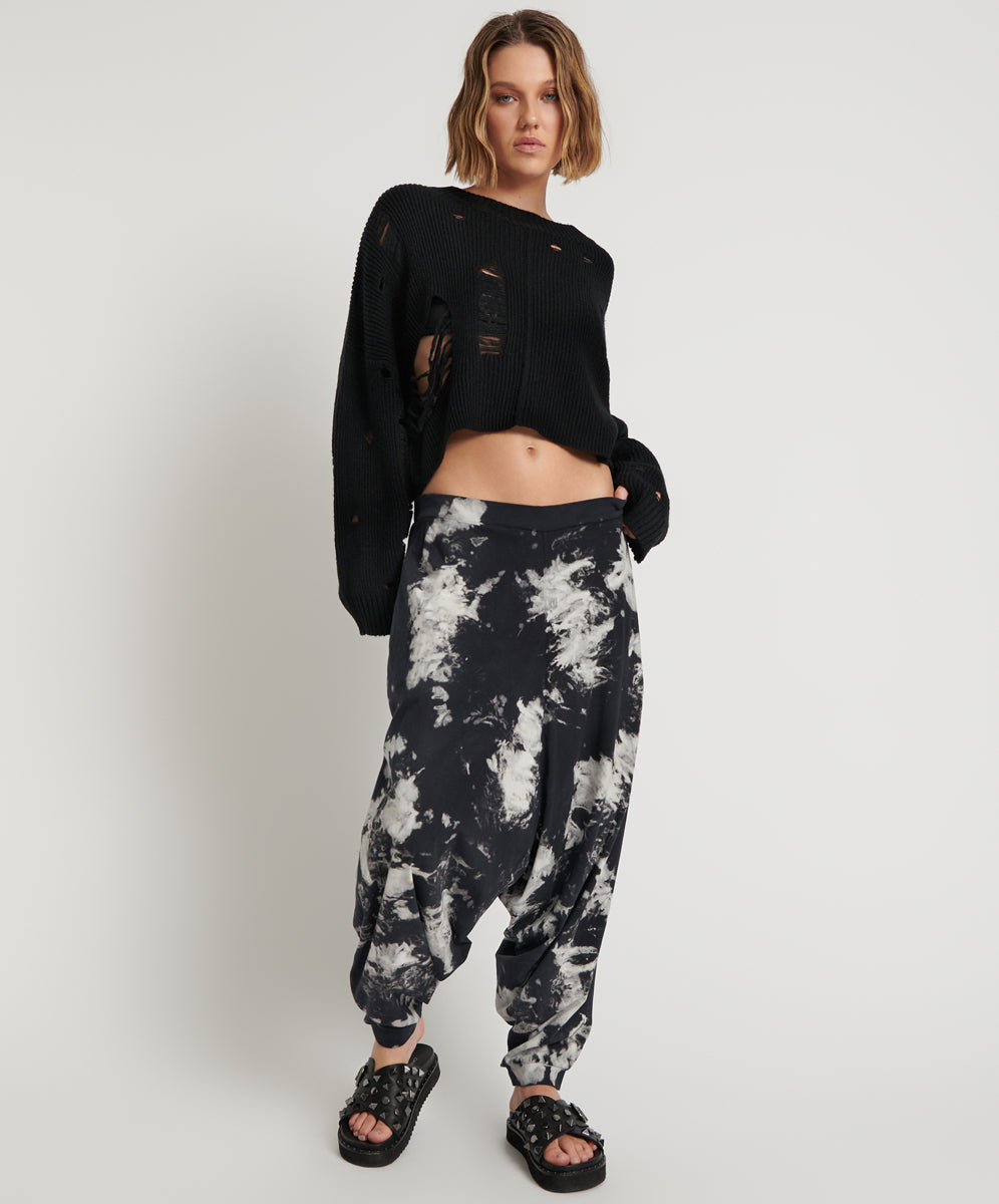 Last Stock TIE DYE ORGANIC HAREM PANT