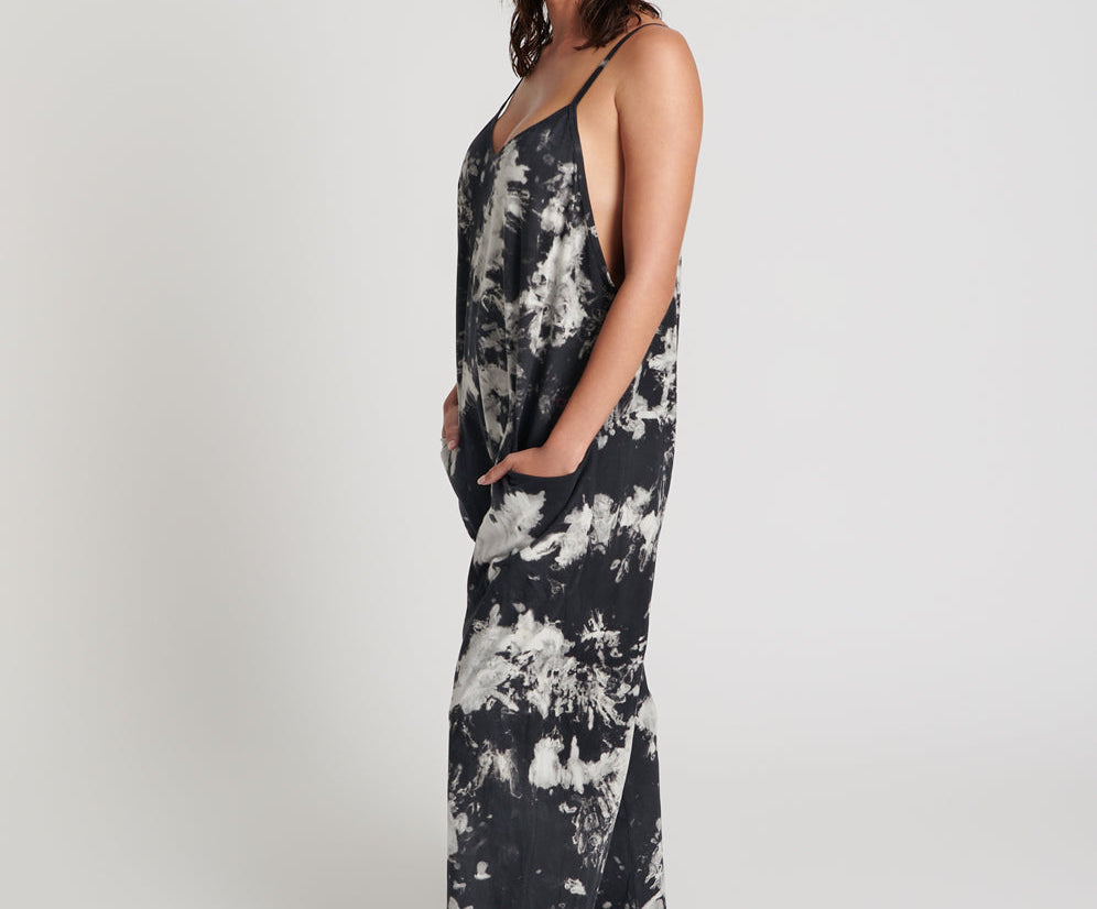 TIE DYE ORGANIC SAVASNA JUMPSUIT