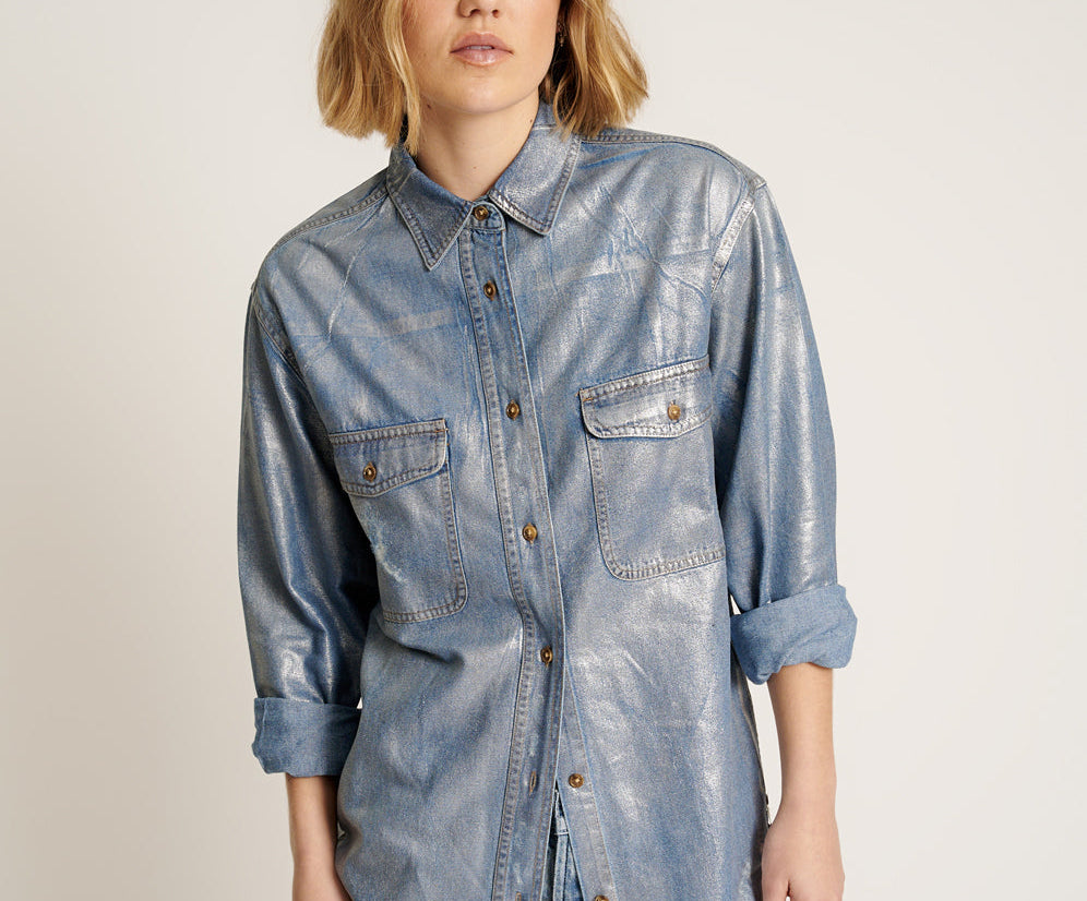 BLUE FUTURE EVERYDAY DENIM SHIRT