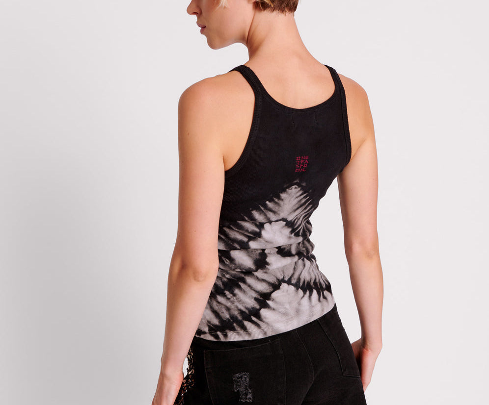 BLACK X-RAY ONE TEASPOON RIB SINGLET