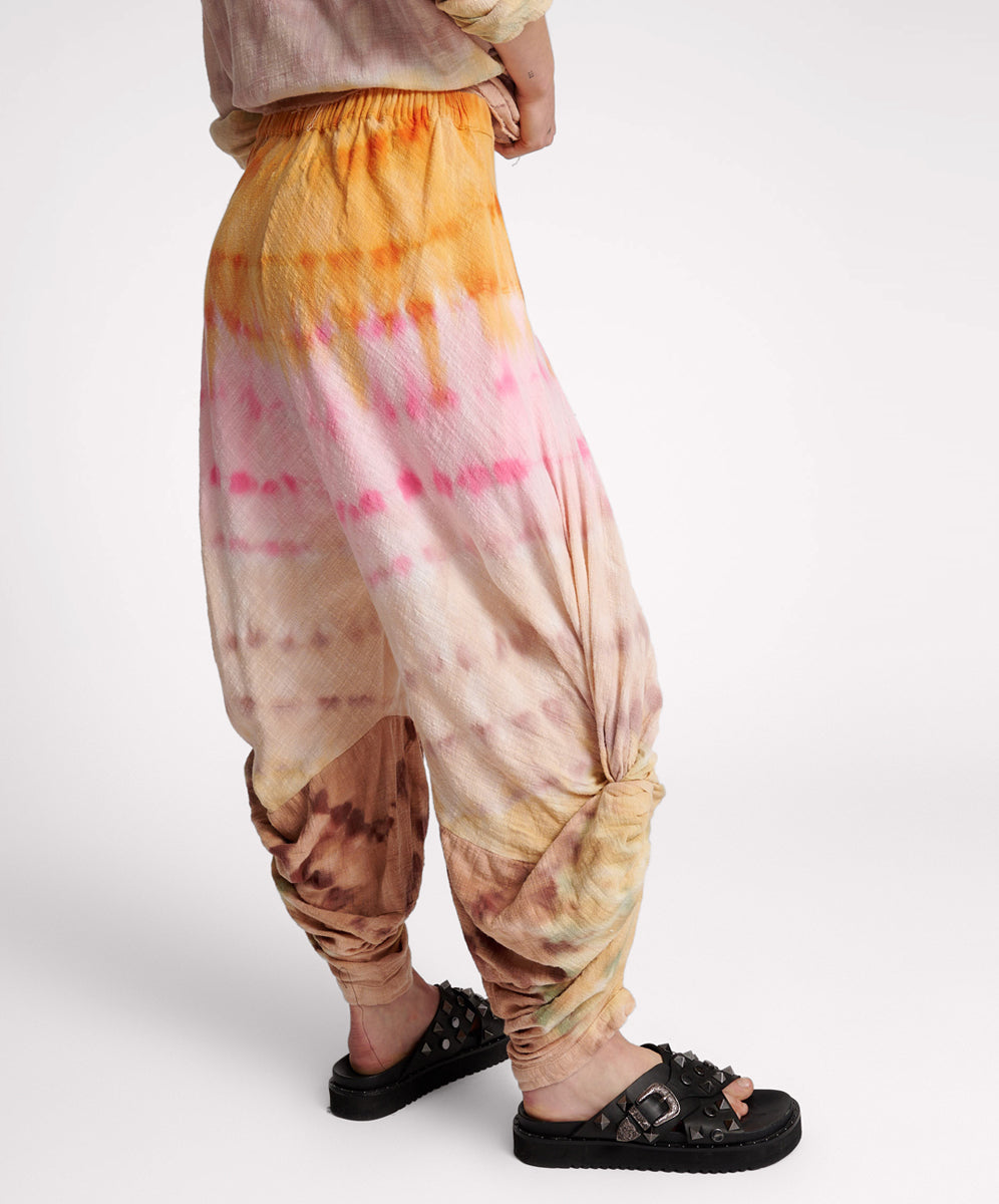 Products Mirage Hand Dyed Muslin Gypsy Pants - Multi