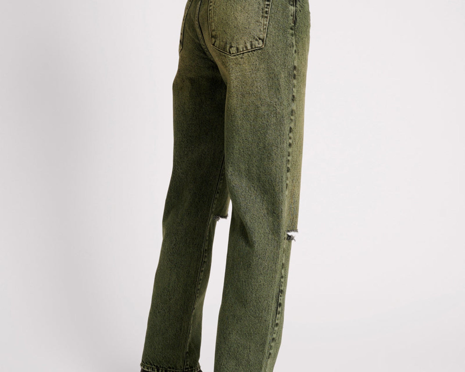 Awesome Baggies High Waist Straight Leg Denim Jeans