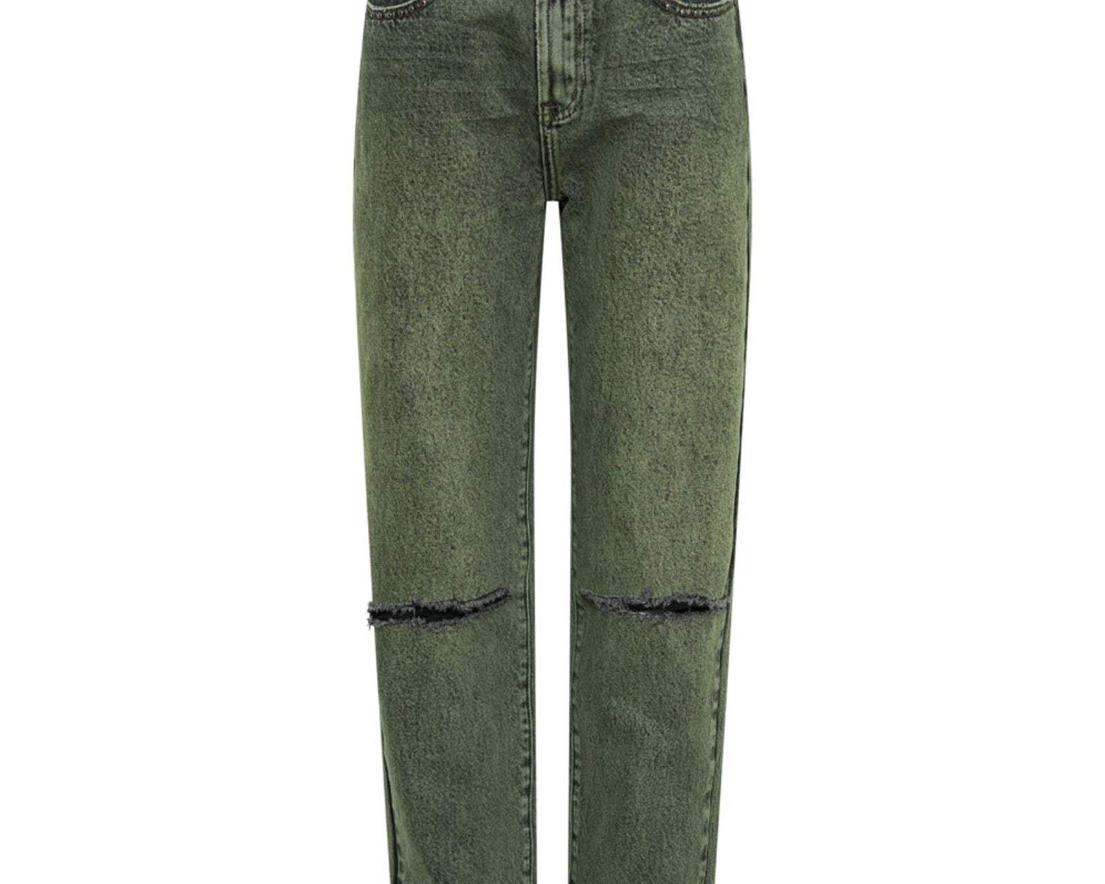 Awesome Baggies High Waist Straight Leg Denim Jeans