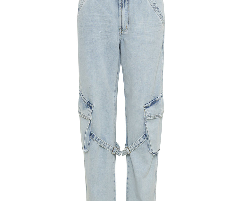 Luna Utility Denim Jeans - Florence