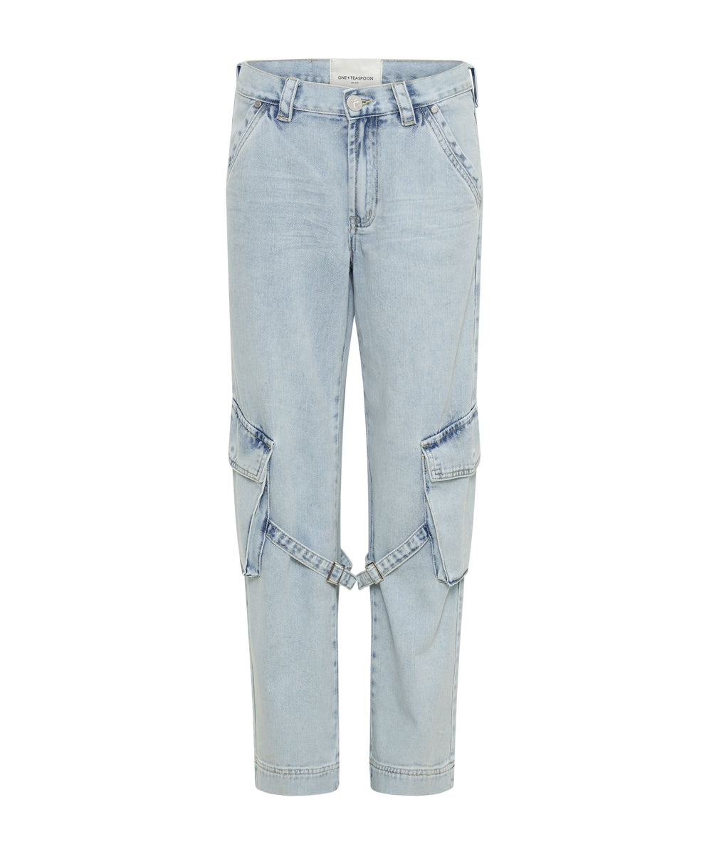 Women's Denim Jeans Luna Utility Denim Jeans - Florence