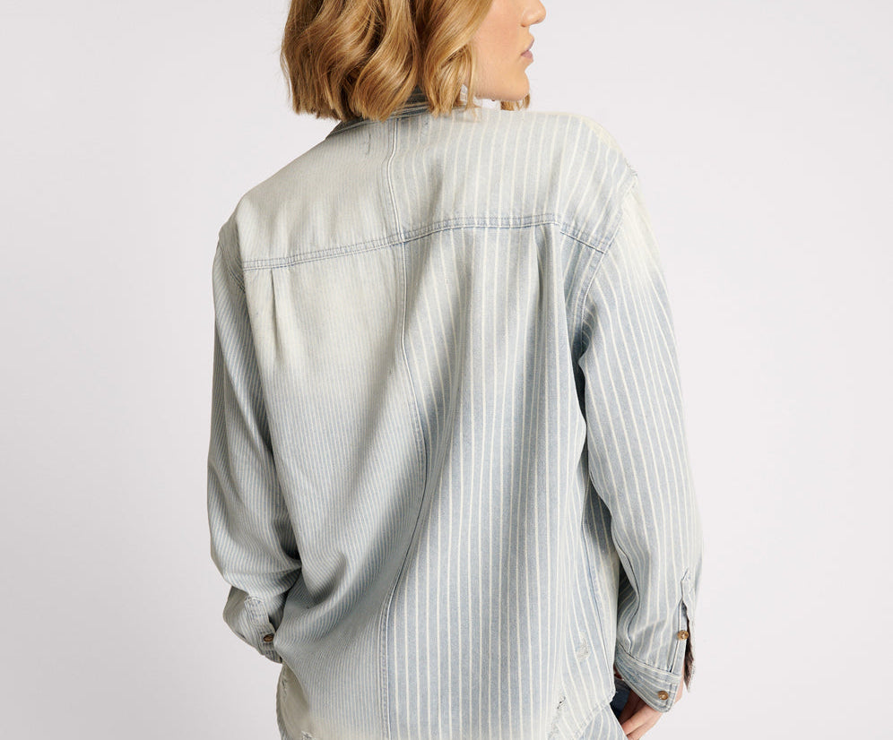 Everyday Denim Shirt - Painters Stripe