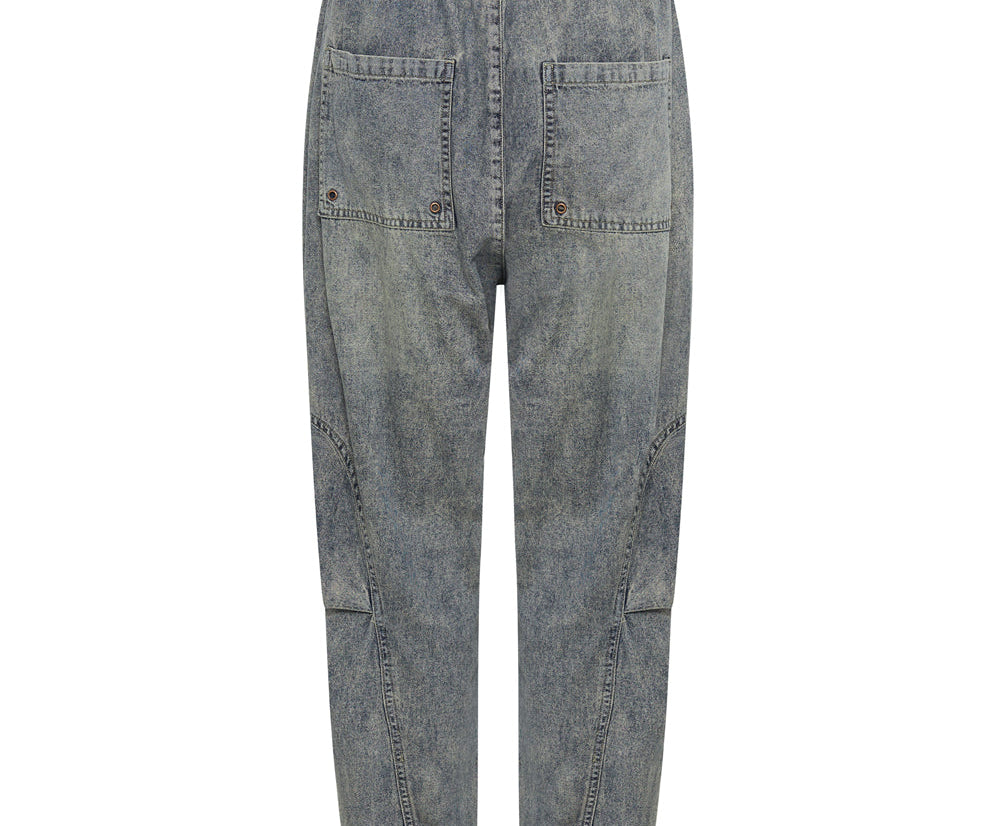 Denim Flight Pants - Dirty Blue