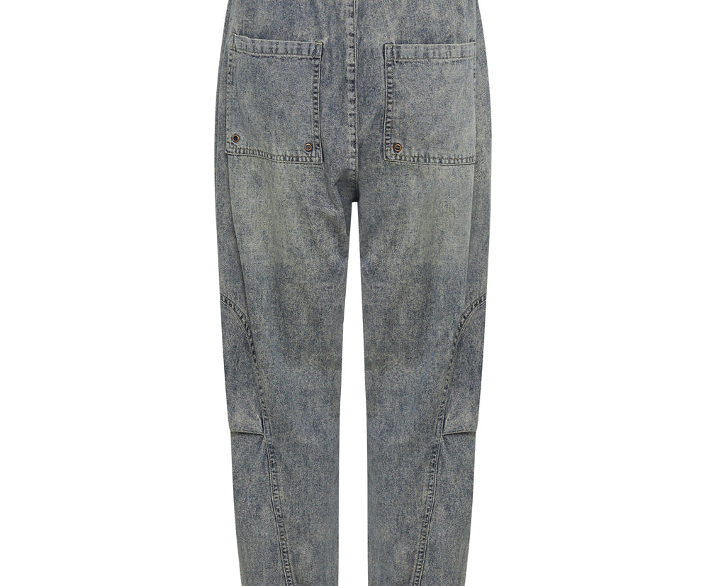 DIRTY BLUE DENIM FLIGHT PANTS