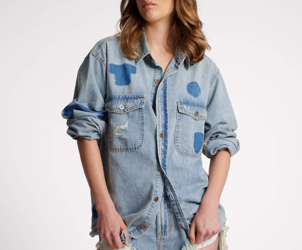 Everyday Denim Shirt - Hendrixe